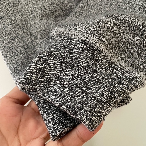 Roots // Salt + Pepper Grey Fleece Crewneck Sweater - Picture 3 of 4